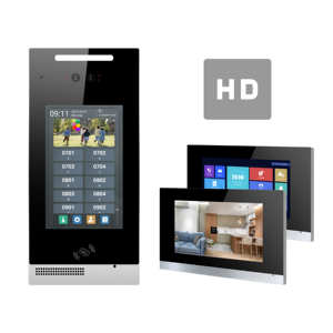 <strong>Android</strong> 8 Inch <strong>Touch</strong> Rfid Key Card Ring Camera Doorbell Wireless Multi Room <strong>Intercom</strong> <strong>System</strong> - Product Image 3