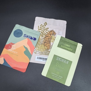 <span class=keywords><strong>Zip</strong></span> Shut leakproof mùi lưu trữ bằng chứng tái sử dụng nhôm Ziplock bao bì thực phẩm túi cho các loại hạt và kẹo - Product Image 5