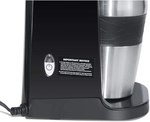 0.42L Electric Coffee Machine with 1cup 1Single Cup Coffee Maker with 0.42ml Travel Mug - Product Image 4