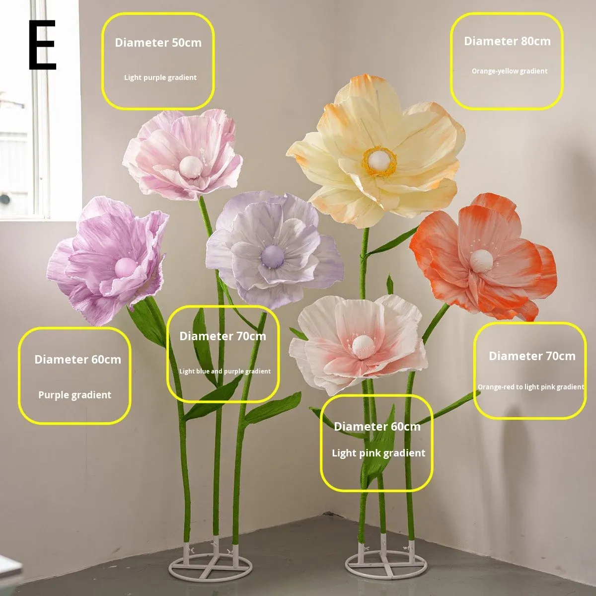 Forfait discount coquelicot six fleurs e
