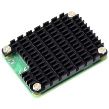 Изготовленный на заказ маленький MOQ FactoryPrice Raspberry Pi вычислительный модуль 4 из алюминиевого сплава зарезервированное отверстие антенны см4 специальный теплоотвод - Product Image 2