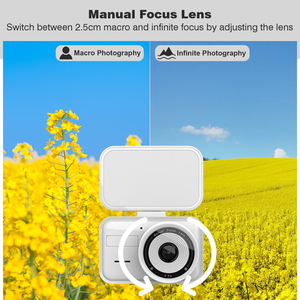 Mini <strong>Camera</strong> <strong>with</strong> Manual Focus Instant Features Large Battery Capacity Time-Lapse <strong>Camera</strong> <strong>with</strong> WiFi Connection App Control