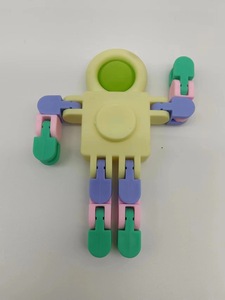 Giảm căng thẳng Đồ chơi robot Lập Dị theo dõi Spinner lo lắng ngón tay robot khớp nối đồ chơi cho trẻ em và người lớn - Product Image 3