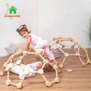 Örümcek <span class=keywords><strong>Web</strong></span> piklers üçgen çocuklar kapalı oyun alanı ahşap tırmanma doom Montessori kapalı tırmanma çerçeve - Product Image 2