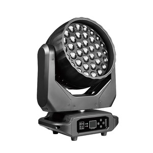 Qhoten 37 15W Zoom LED Dye Ánh Sáng Đại Bàng Mắt Di Chuyển Đầu Rửa Ánh Sáng Sân Khấu Cho Nhà Hát Chùm Cho Công Viên Chủ Đề <span class=keywords><strong>DMX</strong></span> Điều Khiển - Product Image 6