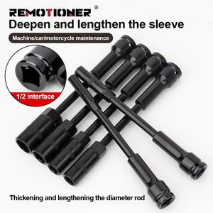 1/2 "Extra-Long mỏng Tường bánh xe bảo vệ tác động sâu ổ cắm cho điện cờ lê xe máy tự động sửa chữa công cụ - Product Image 5