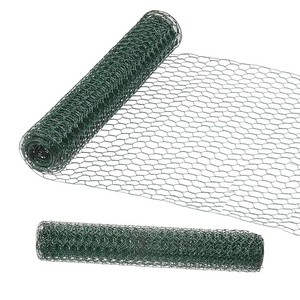 Suministro de fábrica, alambre de pollo hexagonal recubierto de PVC de doble giro, Red de alambre hexagonal galvanizada, malla de alambre hexagonal galvanizada - Product Image 2