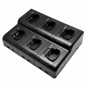 GP328 GP338 GP340GP380双方向ラジオバッテリー充電器6ウェイ充電器モトローラウォーキートーキー用インテリジェントマルチ充電器 - Product Image 1