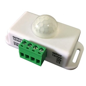 Interruptor de Sensor de movimiento PIR, Detector infrarrojo de CC de 12V, 24V, 6A, automático, ajustable, módulo de interruptor de luz para lámpara de tira LED - Product Image 3