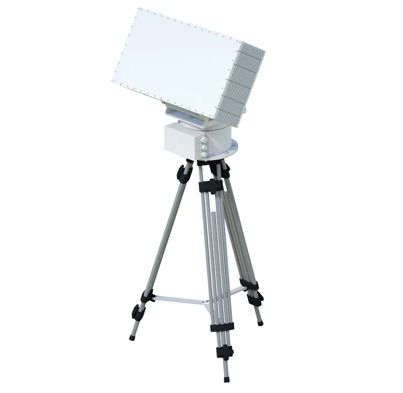 Radar de detecção de baixa altitude Detector de drones Radar detecta alarmes
