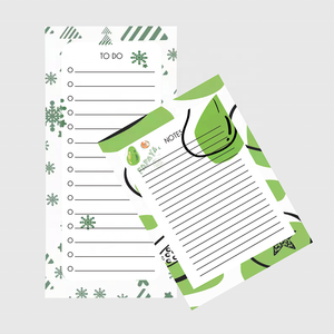 Planificador diario semanal con logotipo personalizado barato, nuevo diseño para hacer la lista, Bloc de notas de papel para uso escolar y de oficina, venta al por mayor - Product Image 1