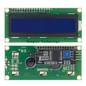 LCD1602 1602 LCD 5V-Modul Blau/Gelber Bildschirm Grüner Bildschirm 16x2 Zeichen LCD-Anzeige PCF8574 IIC I2C-Schnittstelle 5V