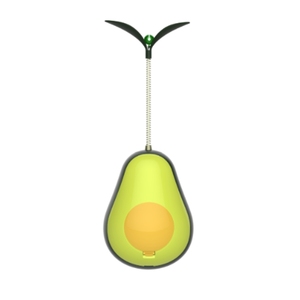 Venta al por mayor Catnip Snack aguacate en forma de Catnip juguetes para gatitos masticar dientes limpieza gato morder vaso Juguetes - Product Image 1