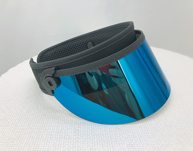 11 Bande courte bleu ciel + noir