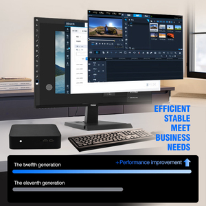 Sharerdp H610 Mini PC Desktop 12a generazione 12400 16GB RAM 1TB SSD Computer da gioco con Octa Core I5 I7 Linux Servidor CN Plug - Product Image 6