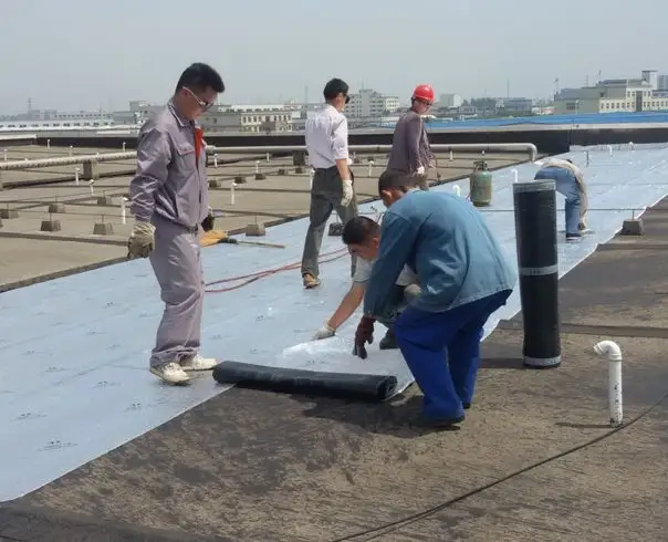 SBS модифицированные битумные водонепроницаемые мембранные кровельные материалы для бетонной крыши