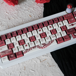 Personality Bloody Rose Keycaps142 <strong>Keys</strong> Cherry/EOA Profile PBT Dye Subbed Keycap for MX Switch Mechanical Keyboard