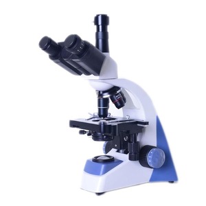 40X-1600X Microscopio biológico Microscopio de cabeza trinocular Cámara opcional y pantalla para laboratorio - Product Image 1
