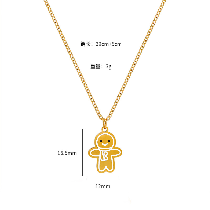 Gold snowman