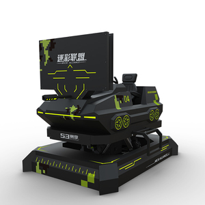 Realtà virtuale materiale in metallo gioco simulatore di gioco Racing Cockpit macchine da intrattenimento 3d macchine da gioco - Product Image 2