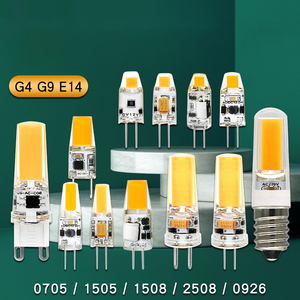 <strong>G4</strong> COB <strong>LED</strong> <strong>Light</strong> Bulb 0705 1505 1508 2508 AC DC12V- <strong>24V</strong> <strong>LED</strong> Spotlight Small Bulb Corn <strong>Light</strong> for Crystal Chandelier Kitchen Home - Product Image 4