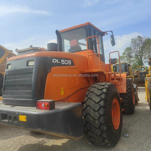 Coréia Original Usado Carregadores Frontais DOOSAN DL505 Roda Balde Caminhão De Carga e Descarga 5 Ton DOOSAN Machinery
