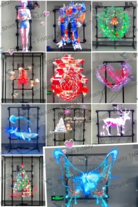 2024 High Definition 75CM 3d Holographic Projector 3d Hologram Advertising Display 3d Led Hologram Fan