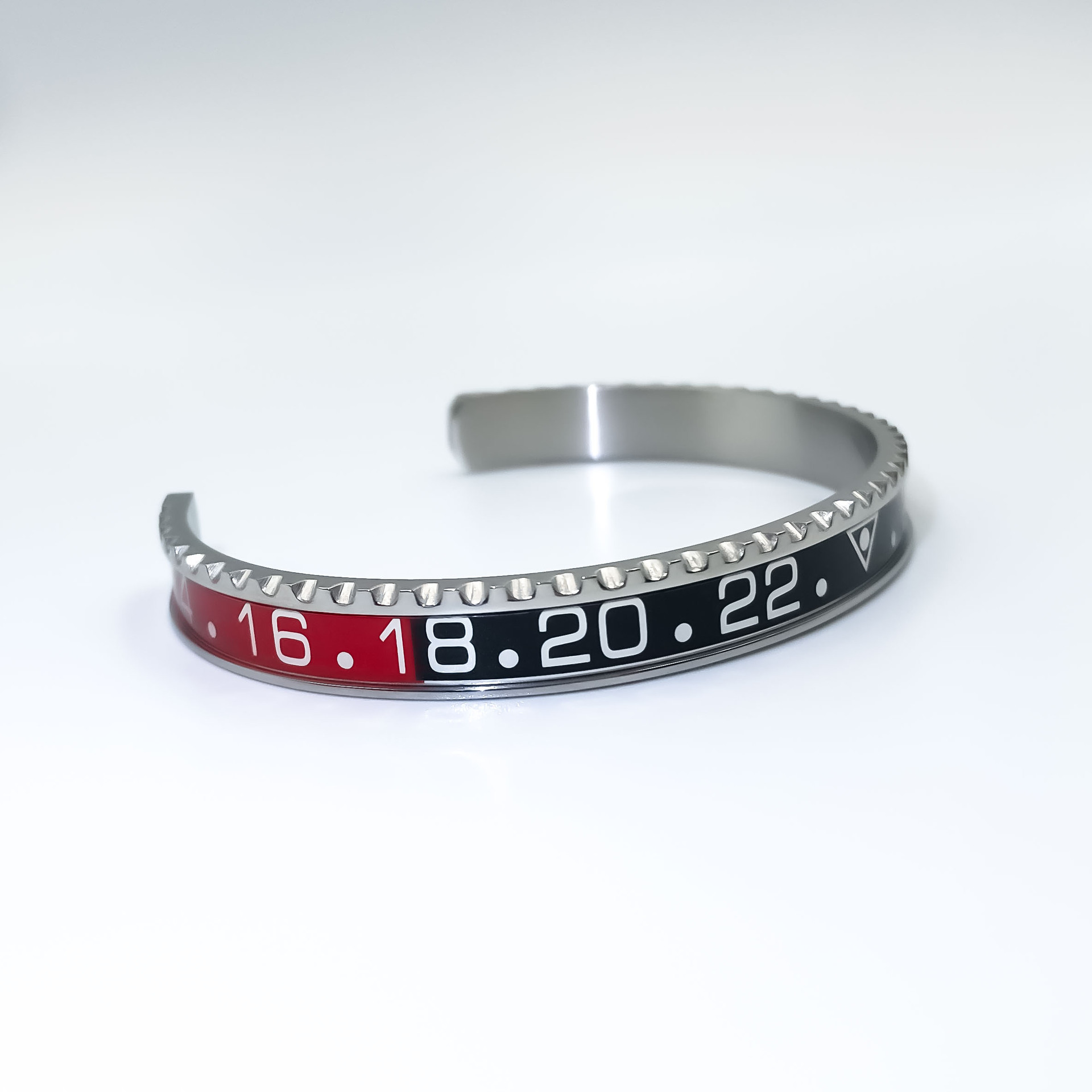Plata-Negro rojo palabra