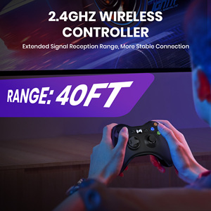 2.4G Wireless <strong>Xbox</strong> <strong>360</strong> Controller with Dual-Vibration For <strong>Xbox</strong> <strong>360</strong>/Slim Windows 11 10 8 7 Steam Deck - Product Image 6