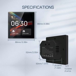 Tuya Wifi ZigbeeスマートホームコントロールパネルスマートホームオートメーションAndroidスマートホームコントロールパネル - Product Image 3