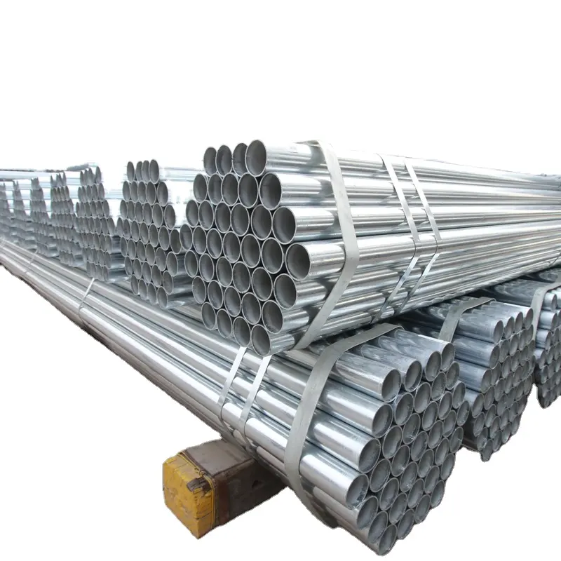 ERW CHS 219 Al-Mg-Zn Greenhouse steel pipe round 2 inch Hot Dip Galvanized zinc coating Steel tube price