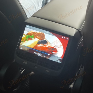 Hintere Zone Klimaanlage für Tesla Model 3 Modell Y AC Panel Virtuelle hintere Reihe Sitz CockPit <span class=keywords><strong>LCD</strong></span> Auto Tachometer <span class=keywords><strong>Android</strong></span>-Bildschirm
