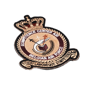 Bán Buôn Biểu Tượng Tùy Chỉnh 3D Quần Áo Lớn Thêu Huy Hiệu Lớn Dệt Thêu Vá - Product Image 2