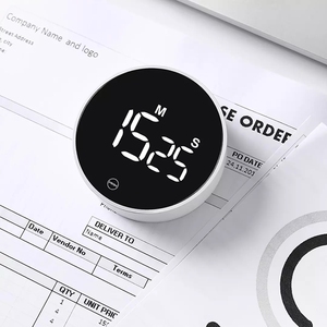 MIIIW Timer Tempi di Rotazione Del Suono Regolabile Luminosità Magnetica sul Retro LED Display Digitale Alla Moda e Semplice - Product Image 3