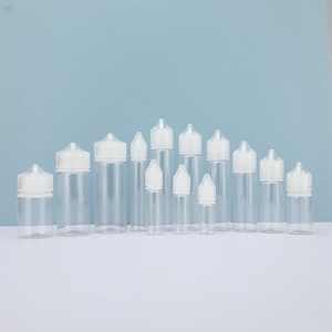 在庫PET V3プラスチック透明黒液体ジュースボトル3オンス10ml 30ml 60ml 100ml絞り液ドロッパー薬点眼薬 - Product Image 3