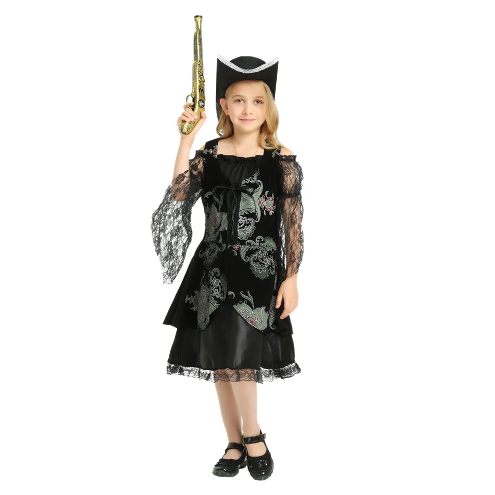 Costumi pirata bambini carnevale Cosplay fabbrica direttamente a buon mercato per feste vestiti di Halloween Costume