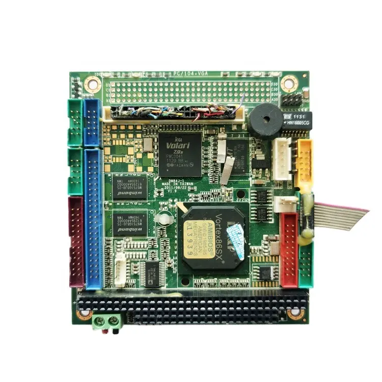 SBS VSX-6154-V2 PC/104-VGA DM84J-1 MADE IN TAIWAN V1.9 2011/08/22 Industrie-Hauptplatine CPU-Board CPU-Modul original auf Lager