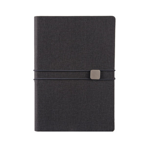 Notebook in pelle PU con fascia Elastica supporto di carta Personalizzato loose-leaf notebook per il regalo di affari - Product Image 1