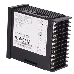 Termostato Digital para horno, regulador de temperatura PID, CH402 SSR, relé de doble salida Vertical, 48x96mm