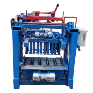 Fabricante de máquina de fabricación de ladrillos de pavimentadora de cemento QTJ4 40 de alta calidad y máquina de bloques de tierra comprimida - Product Image 5