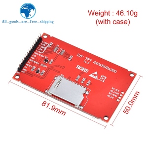 2.8 "240x320 SPI TFT LCD porta seriale con adattatore PCB Micro SD ILI9341 / ST7789V 5V/3.3V Display LED 2.8 pollici per Arduino - Product Image 2