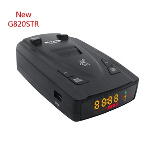 New Karadar G820STR Radar Detectors GPS Anti- Radar Detector 2 in 1 for Russia With Car Anti Radars Speed Auto X CT K La