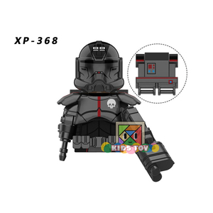 KT1047 Space Wars <strong>Commander</strong> Wrecker Crosshair Hunter Tech Echo Mini Action Building <strong>Block</strong> Figure Kids Plastic Assembly Toy Gift - Product Image 6
