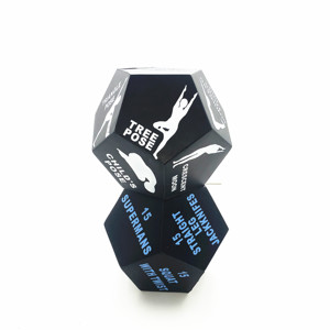 12 Mặt Tập Thể Dục Tập Thể Dục Tập Thể Dục Đào Tạo Thể Thao Tập Luyện PU Bọt Bóng Tập Thể Dục Xúc Xắc Cho Phòng Tập Thể Dục - Product Image 2