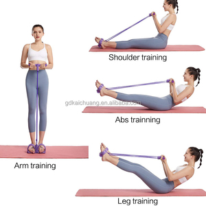Leg Exerciser Bands Set Arm Bein trainer Abdominal Home Fuß pedal Gym Latex Trainings gerät Ausrüstung Widerstands band - Product Image 1