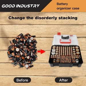 137pcs an toàn Mang trường hợp túi cứng chủ Pin tổ chức Lưu trữ hộp pin tổ chức trường hợp pin lưu trữ hộp - Product Image 4