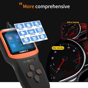 V317 Car Fault Detector OBD2 Diagnostic Tool Trip <strong>Computer</strong> <strong>Decoder</strong> Plastic Multi-Model Car Scanner Fault Code Erase Function