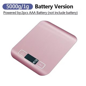 Dijital mutfak terazisi 5kg/10kg çok fonksiyonlu paslanmaz çelik denge LCD ekran ölçüm gram pişirme gıda pişirme ölçekli