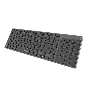 Teclado mágico KB8200 con teclado numérico, teclado USB Sim de aleación de aluminio completa