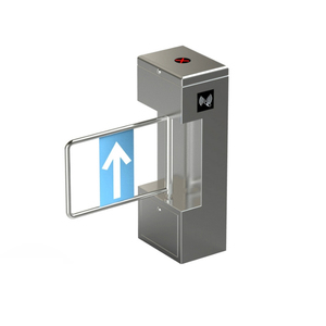 RFID di Controllo di Accesso di Impronte Digitali Motorizzato Bi-direzionale Altalena Tornello Cancelli di Sicurezza Sistema di Soluzione Per Traffico Pedonale - Product Image 4